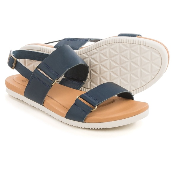 Teva Shoes - Teva Avalina Blue and Tan Strap Sandal New In Box